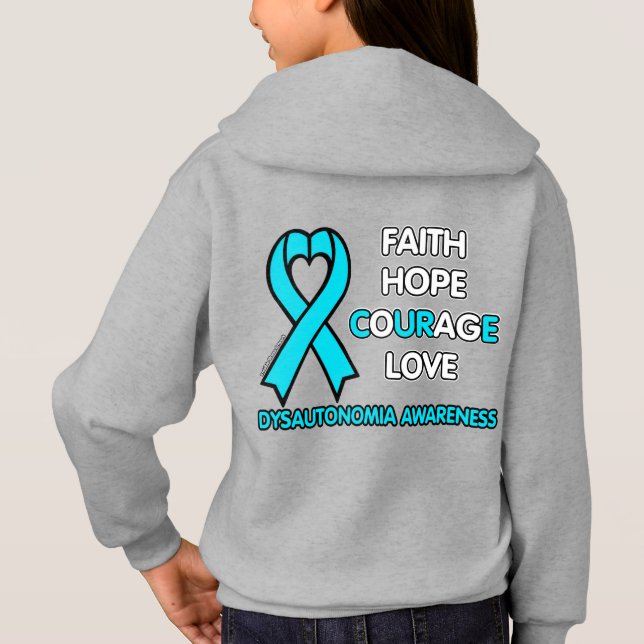 GLAUBWÜRDIGE LIEBE...Dysautonomie Hoodie (Rückseite)