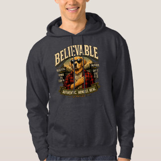 Glaubwürdige Lustige Ehrliche Lifestyle-Shirt Hoodie