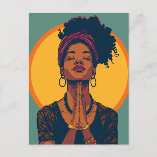 GLAUBWÜRDIGE SCHRITTE POSTKARTE (Vorderseite)