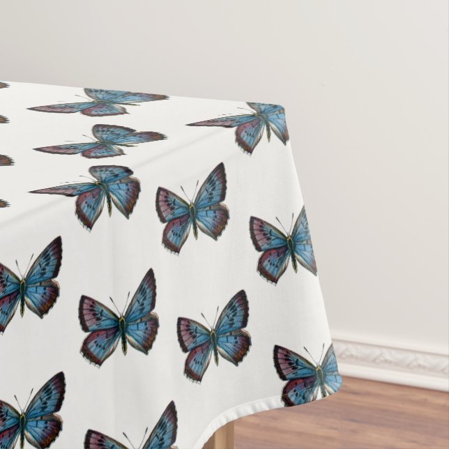 Glaucopsyche arion - The Large Blue Butterfly Tischdecke (Beispiel)