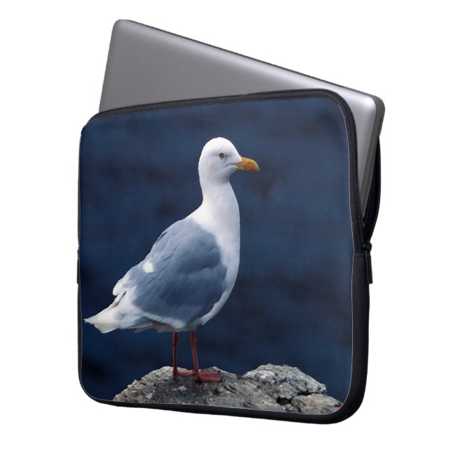 Glaucous Gull Laptopschutzhülle (Vorderseite Links)