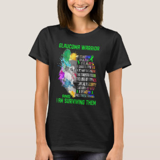 Glaukom Ich kenne all diese Dinge und ich bin Surv T-Shirt