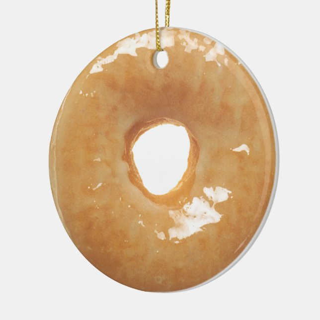 Glazed Donut Keramikornament (Links)