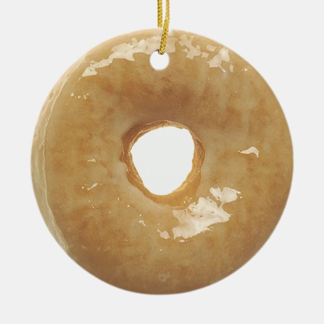 Glazed Donut Yummy Food Weihnachtsschmuck (Vorne)