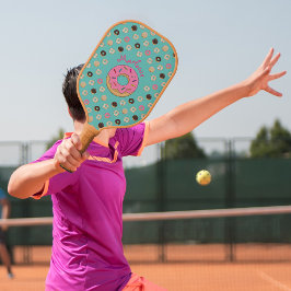 Glazed Donuts Individuelle Name Pickleball Schläger