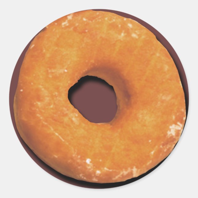 Glazed Doughnut Niedlich Stickers (Vorderseite)