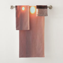 Glazed Sunset Badhandtuch Set