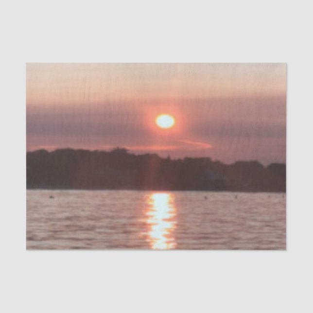 Glazed Sunset Seidenpapier (Vorderseite)