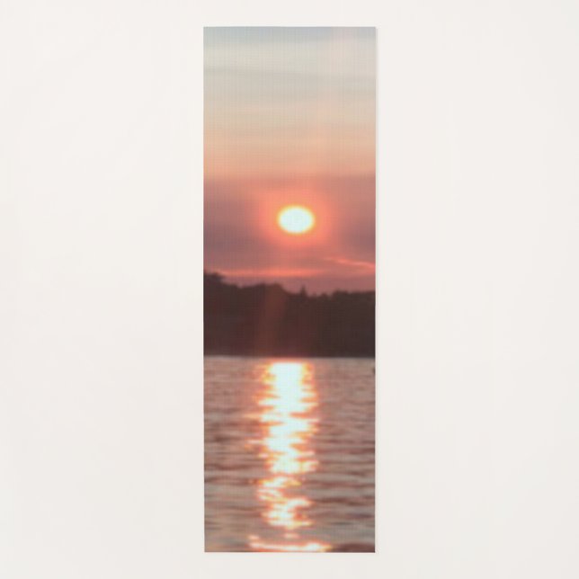 Glazed Sunset Yogamatte (Vorderseite)