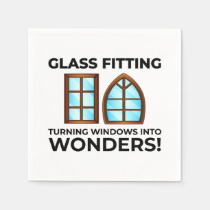Glazier Window Glass Fitter Fitter Glas Serviette