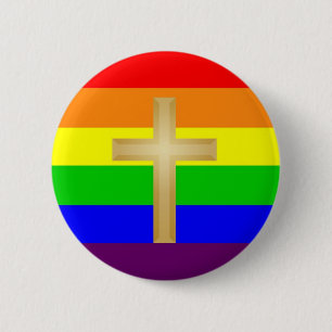 GLBT christlicher Stolz Button