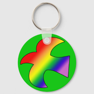 GLBT Dove Schlüsselanhänger