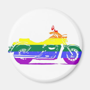 GLBT Motorrad-Stolz Magnet