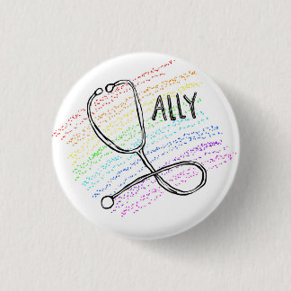 GLBT Verbündet-Medizin-Button Button