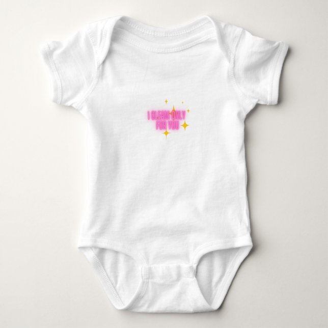 GLEAM & BABY BODYSUTS STRAMPLER (Vorderseite)