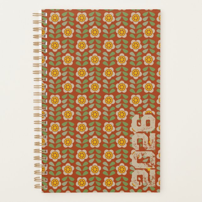 GLEAM GLADE - Botanical Pattern Planner Planer (Vorderseite)