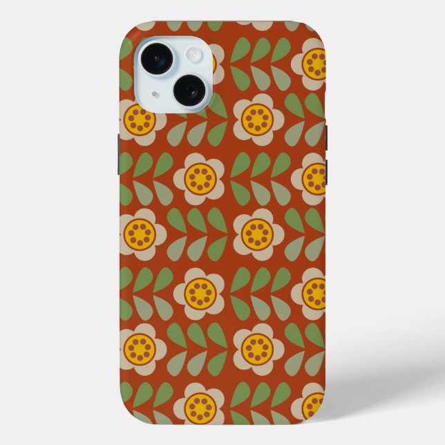 GLEAM GLADE Botanisches iPhone Case (Rückseite)