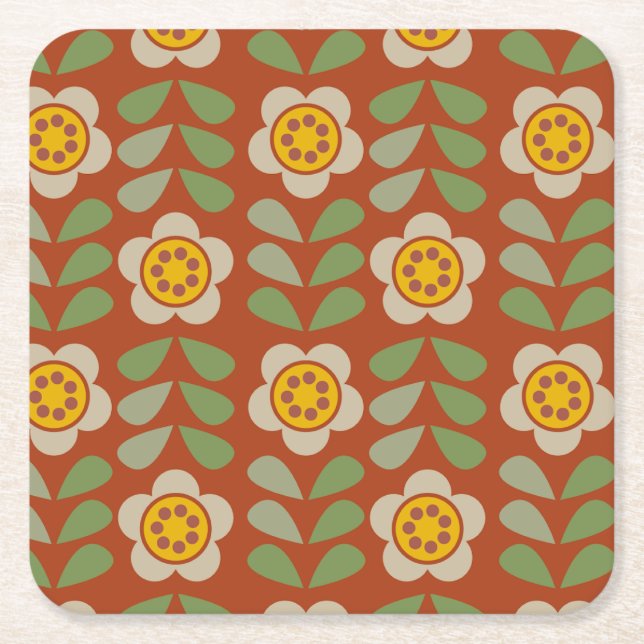 GLEAM GLADE - Moderner Untersetzer für Blumenpapie (Vorderseite)