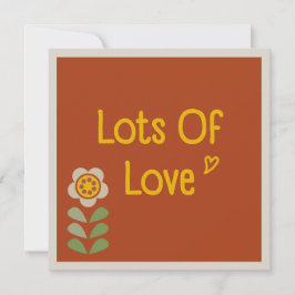 GLEAM GLADE - Mother's Day Floral Invitation Card Einladung