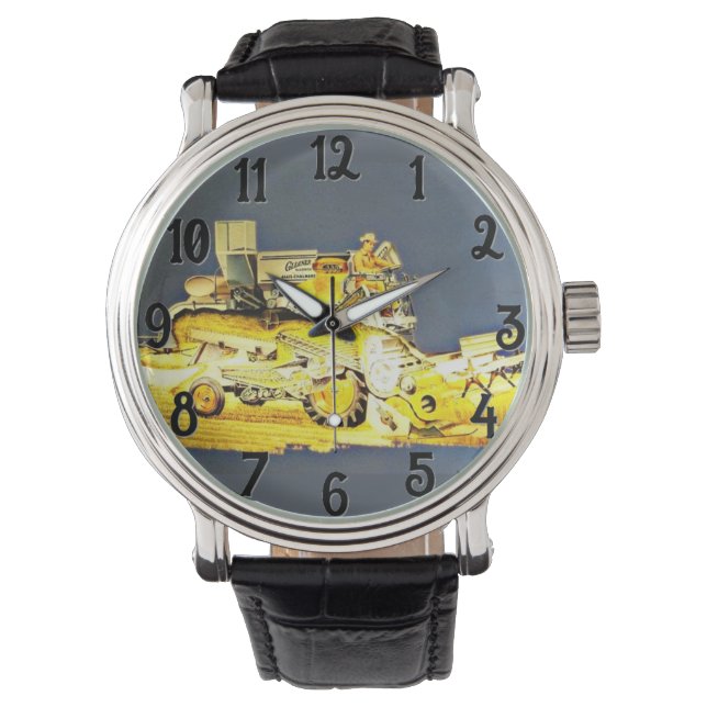 Gleaner Combine Watch Armbanduhr (Vorderseite)
