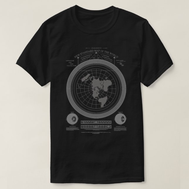 Gleason Map the light collection T-Shirt (Design vorne)