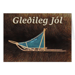 Gleðileg Jól - traîneau à chiens