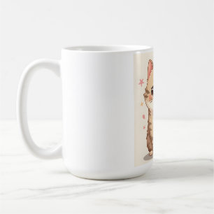 Gleeful Cat: Sweet Kawaii Kitten Art für jedes Zim Kaffeetasse