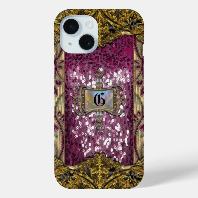 Gleemshore Grace Viktorianisch Monogram Case-Mate iPhone Hülle (Rückseite)