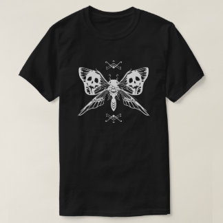 Gleewing Shirtmottenschmetterlings-Geistschädel T-Shirt