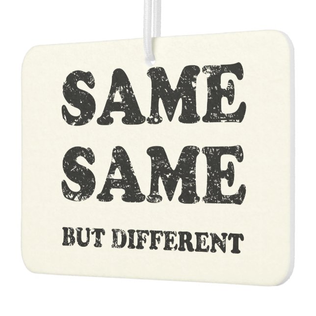 GLEICH, ABER ANDERS AUTOLUFTERFRISCHER (Links)