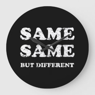 GLEICH, ABER ANDERS GROßE WANDUHR