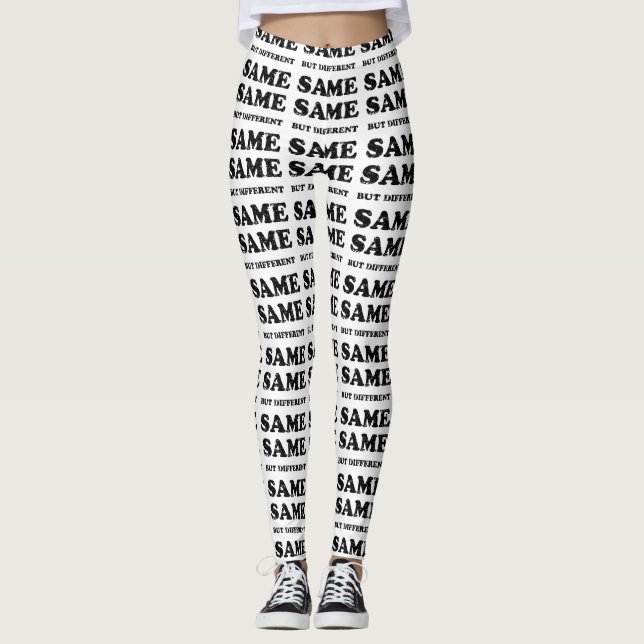 GLEICH, ABER ANDERS LEGGINGS (Vorderseite)