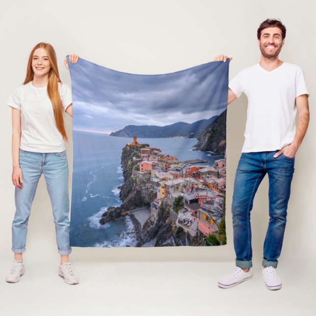Gleich nach Sonnenuntergang | Vernazza, Cinque Fleecedecke (Beispiel)