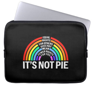 Gleichberechtigte Rechte für andere sind nicht Gem Laptopschutzhülle