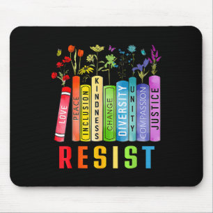 Gleichberechtigung Buch Blume Trump Frauenrechte F Mousepad