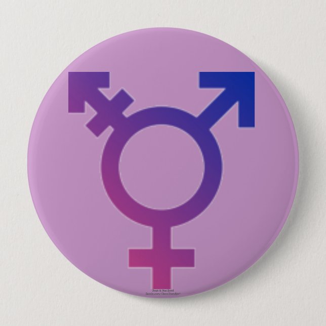 Gleichberechtigung der Geschlechter Button (Vorderseite)