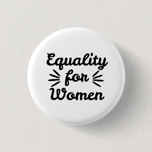 Gleichberechtigung Für Frauen Internationaler Frau Button