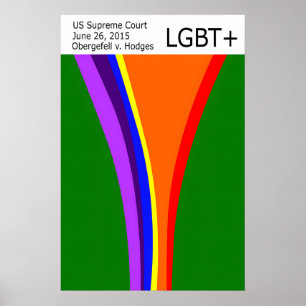 Gleichberechtigung in der Ehe LGBT+ Stolzposter Mo Poster