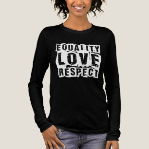 Gleichberechtigung - Liebe und Respekt - Monat Tri-Blend Shirt