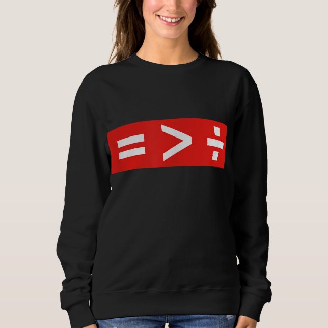 Gleichberechtigung Sweatshirt (Vorderseite)