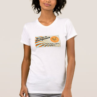 Gleiche Recht-Damen Kaliforniens angepasster T-Shirt