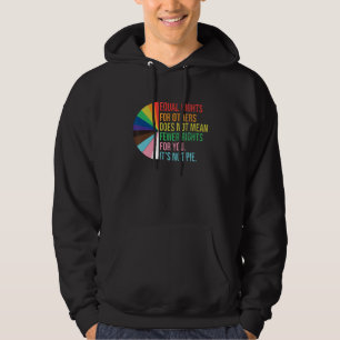 Gleiche Rechte für andere bedeuten nicht weniger R Hoodie