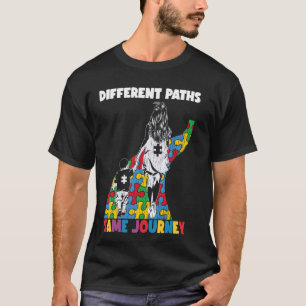 Gleiche Reise Mutter Sohn Autistische Jungen Autis T-Shirt