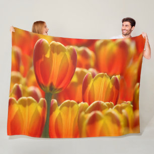 GLEICHE TULIPS FLEECEDECKE