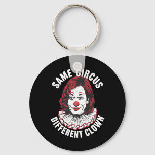 Gleicher Zirkus anderer Clown Anti Kamala 2024 Schlüsselanhänger