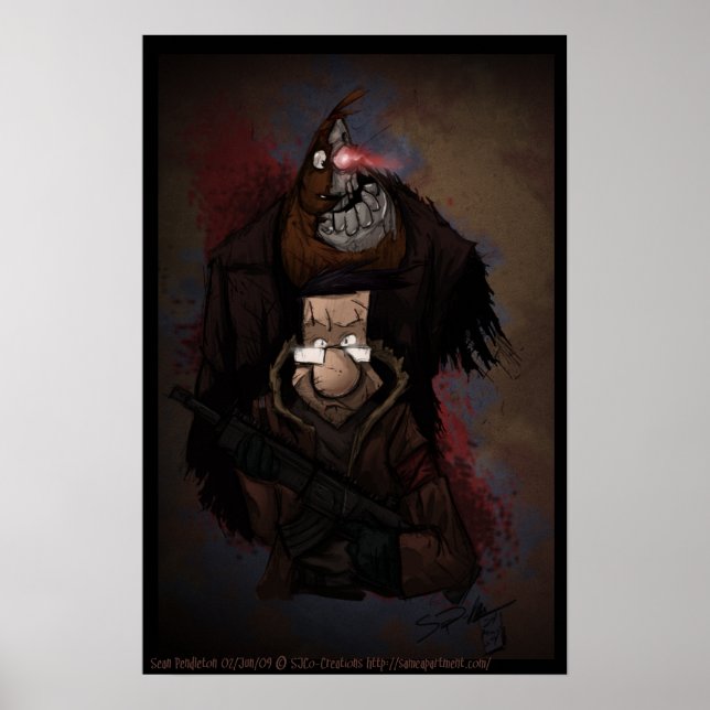 Gleiches Apartment-Heil Poster (Vorne)