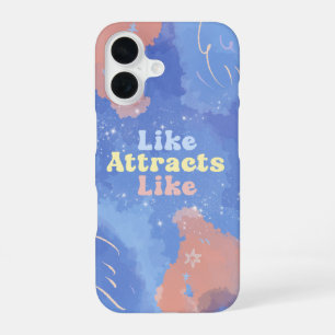 Gleiches zieht Gleiches an, Motivierend, Positiver iPhone 16 Hülle