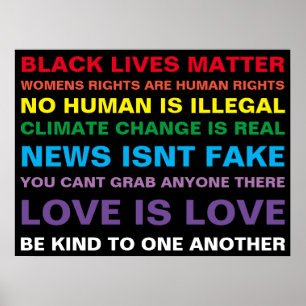 Gleichheit-BLM-Prix Poster