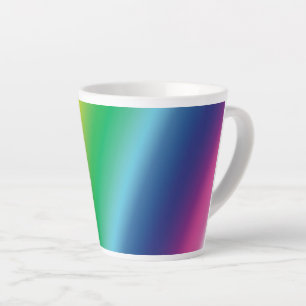 Gleichheit der Regenbogenfarben - latte Tasse