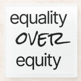 Gleichheit gegenüber dem Untersetzer von Equity Gl